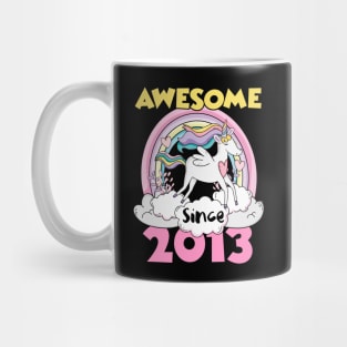 Cute Awesome Unicorn 2013 Funny Gift Pink Mug